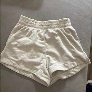 Aerie Soft Cream Athletic Shorts